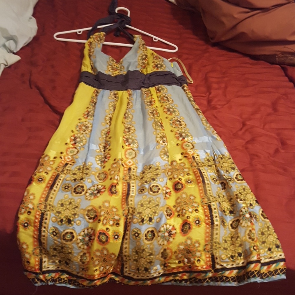 Moulinette soeurs floral halter dress